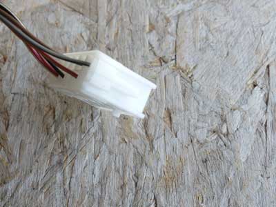 Mercedes White 10 Pole 5 Wire Connector 03954563286